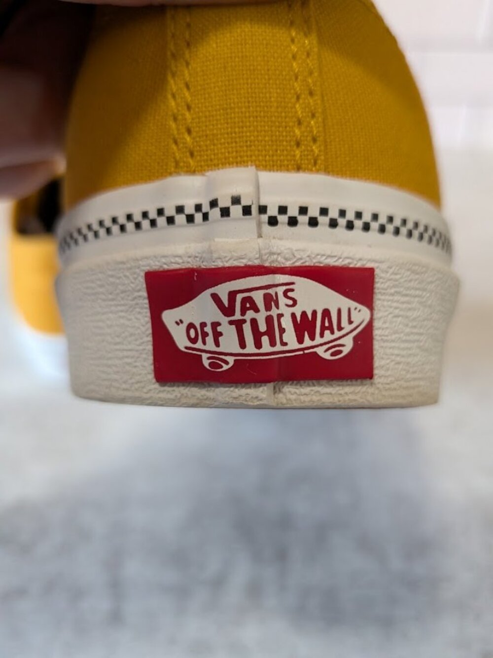VANS Like-New "Doheny Decon" Sneakers RARE! - Golden Yellow - Women's 7.5 - Picture 9 of 12